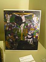 Email peint, Crucifixion (Paris, musee de Cluny) (1)